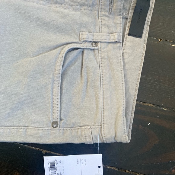 J Brand Montauk linen Kane straight fit size 32 - Picture 2 of 4